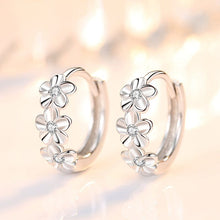 Load image into Gallery viewer, Sterling Silver Earrings for Women - A Symbol of Love and Nature