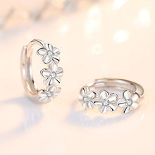 Load image into Gallery viewer, Sterling Silver Earrings for Women - A Symbol of Love and Nature