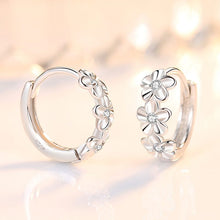 Load image into Gallery viewer, Sterling Silver Earrings for Women - A Symbol of Love and Nature