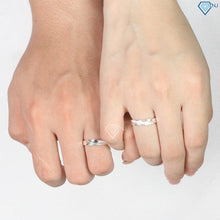 Load image into Gallery viewer, Elegant Sterling Silver Couple Ring